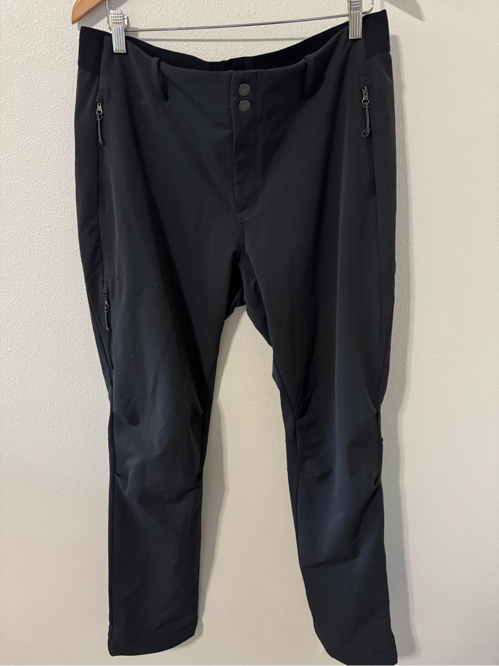 REI Activator Softshell Pants Black Outdoor Gorpcore Hiking Climbing 2024-Large
